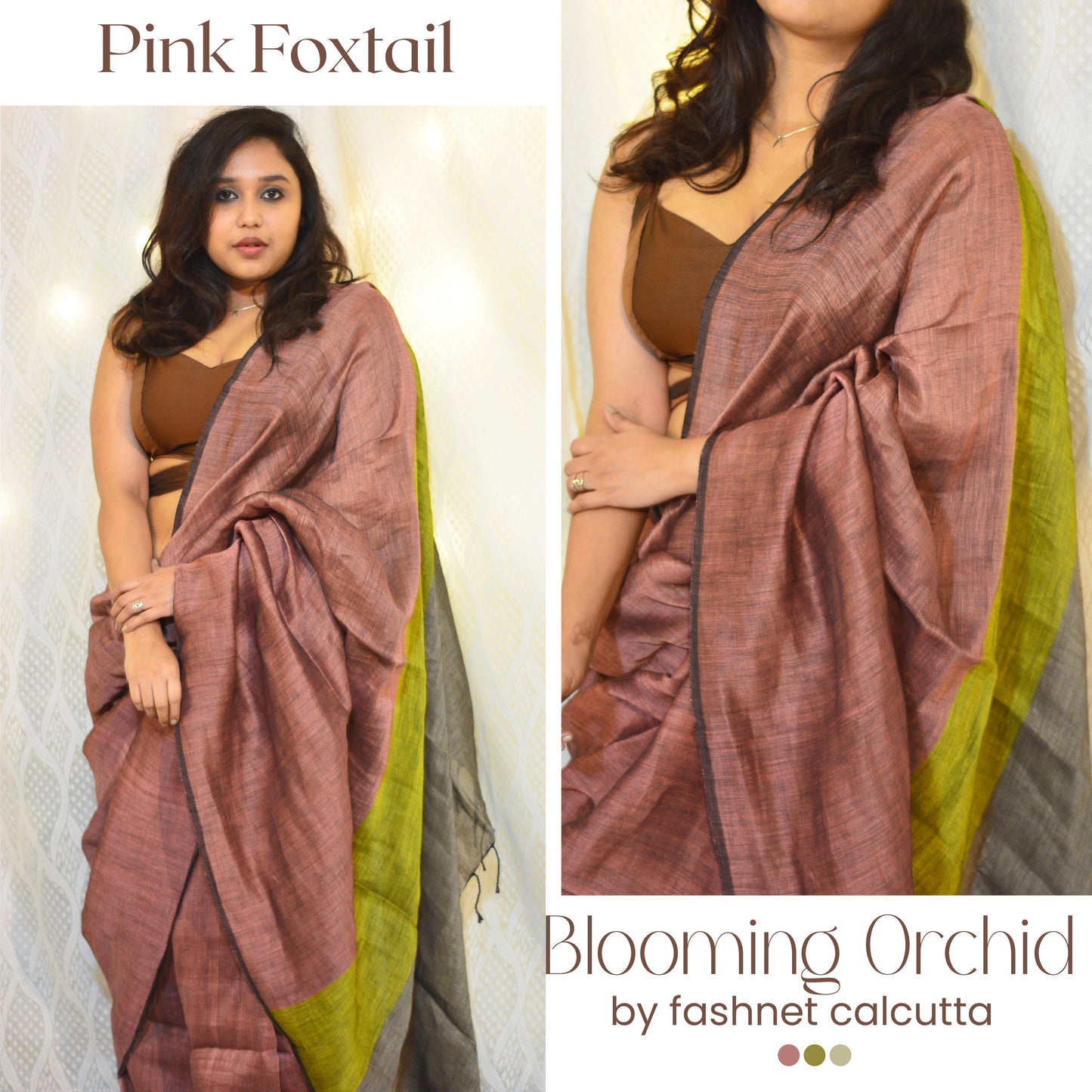 Blooming Orchid: Pink Foxtail